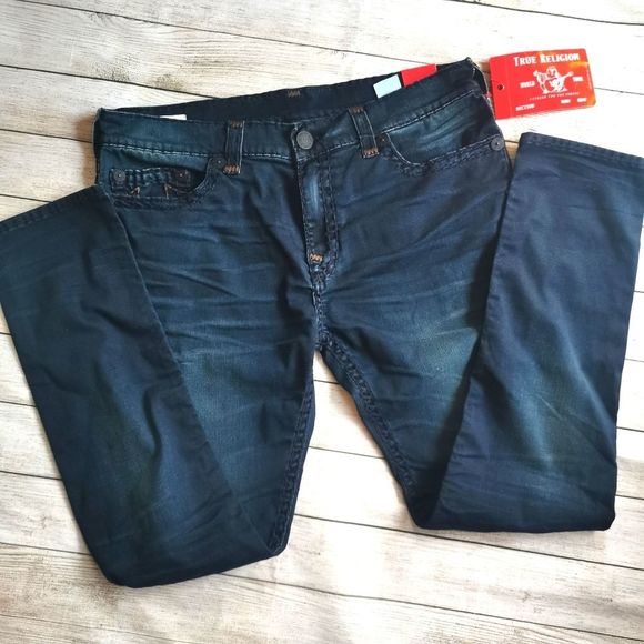 NWT True Religion Rocco Relaxed Skinny Jea… - Picture 1 of 11